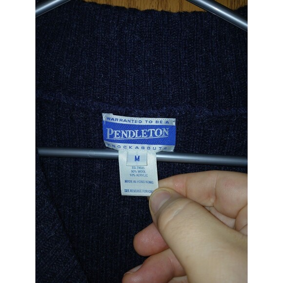 Pendleton Vest Knockabouts Wool Blend Women's Size Medium Vintage Hong Kong - Picture 3 of 13